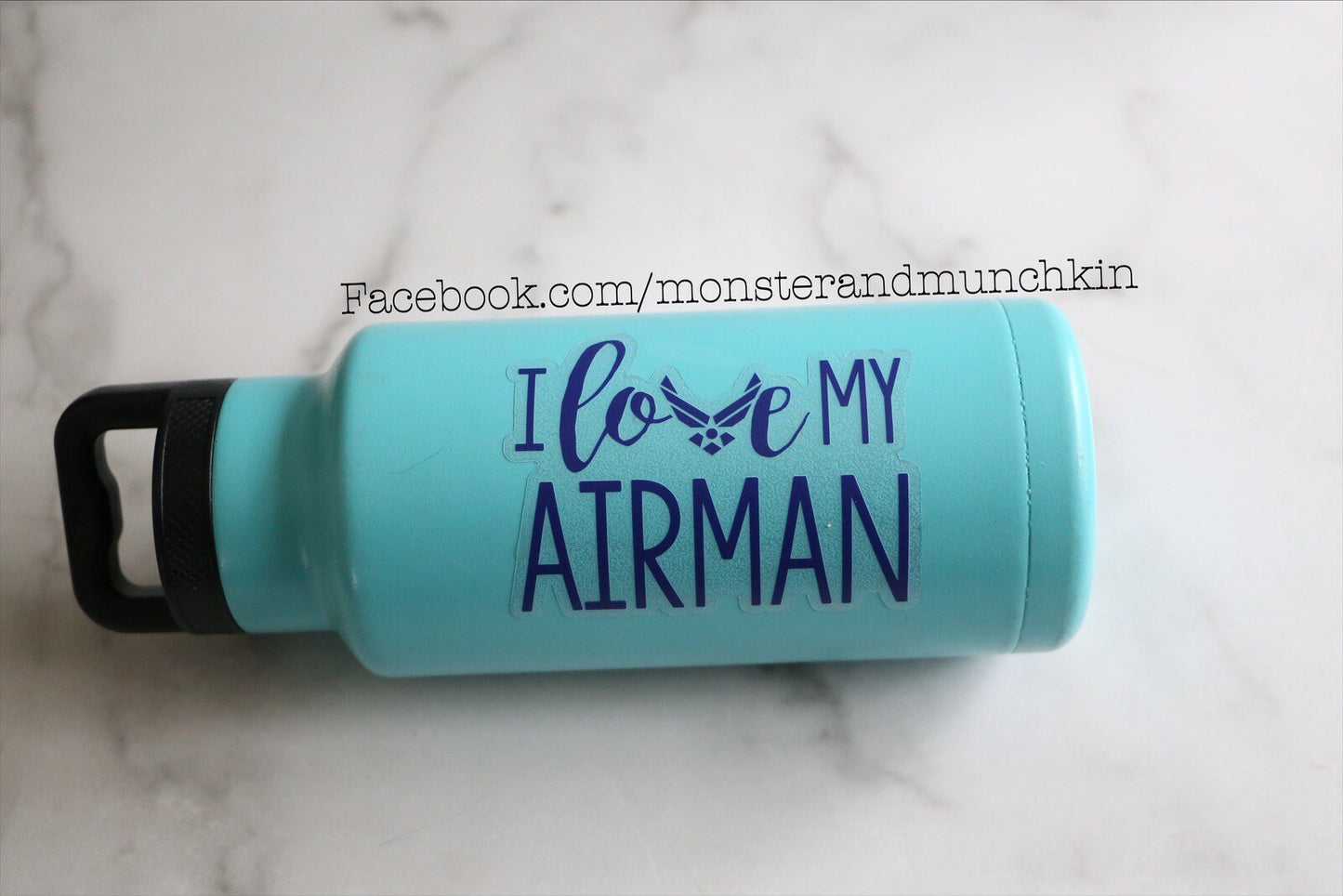I Love My Airman Vinyl Sticker