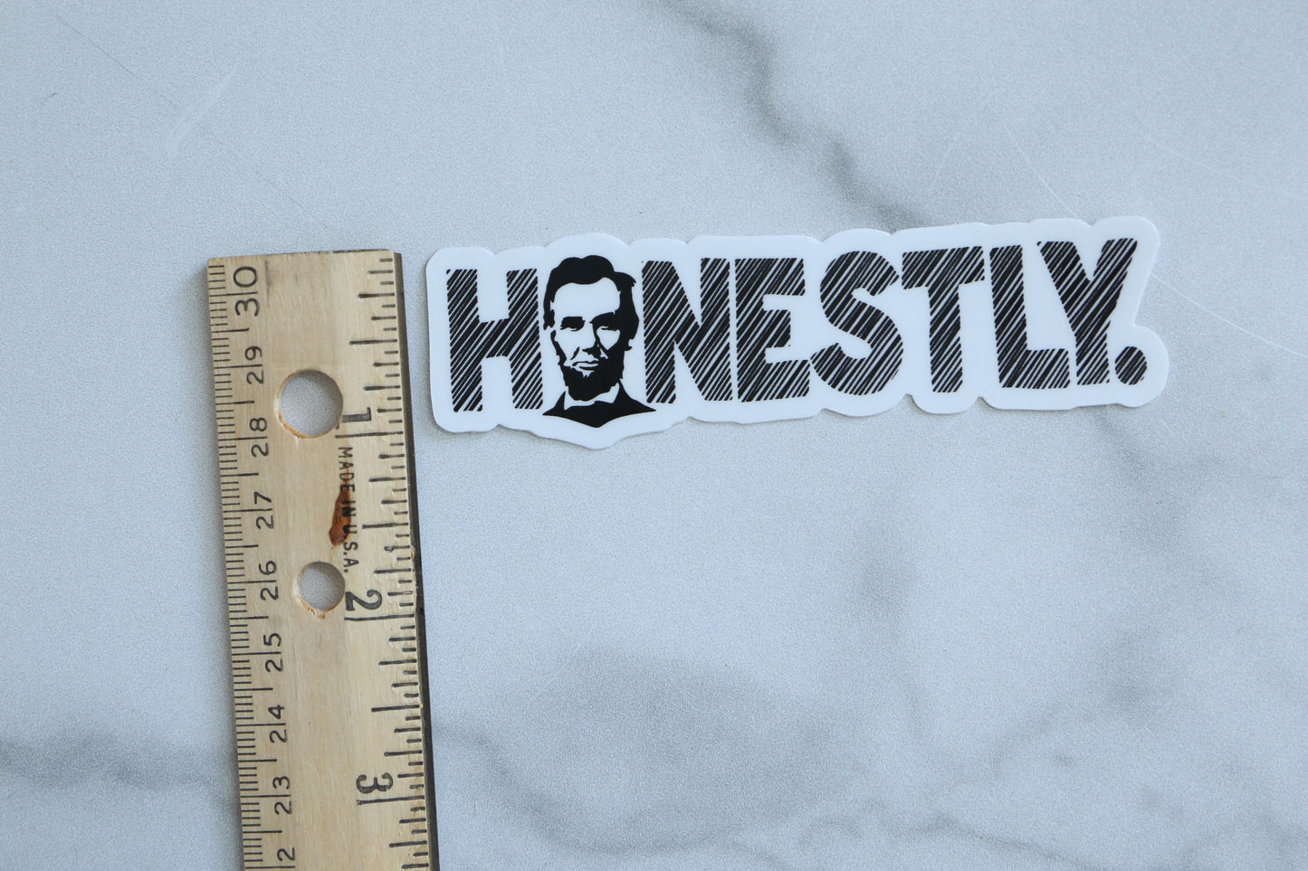 Honesty Abraham Lincoln Sticker