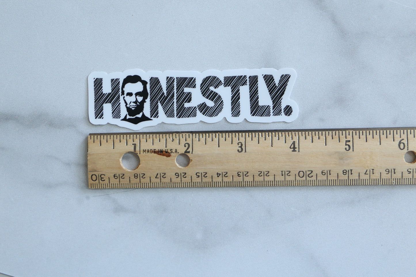 Honesty Abraham Lincoln Sticker