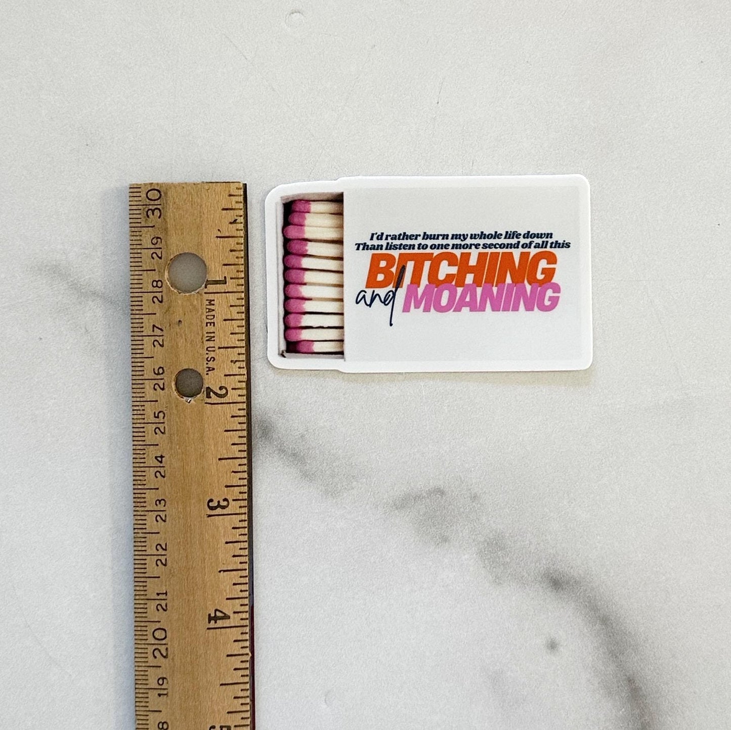 Burn My Whole Life Down Sticker