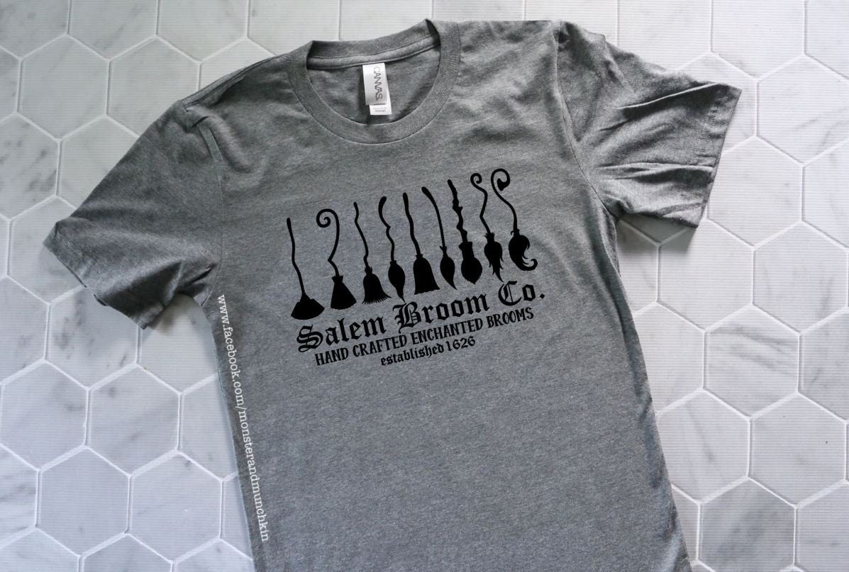Salem Broom Company Halloween T-Shirt