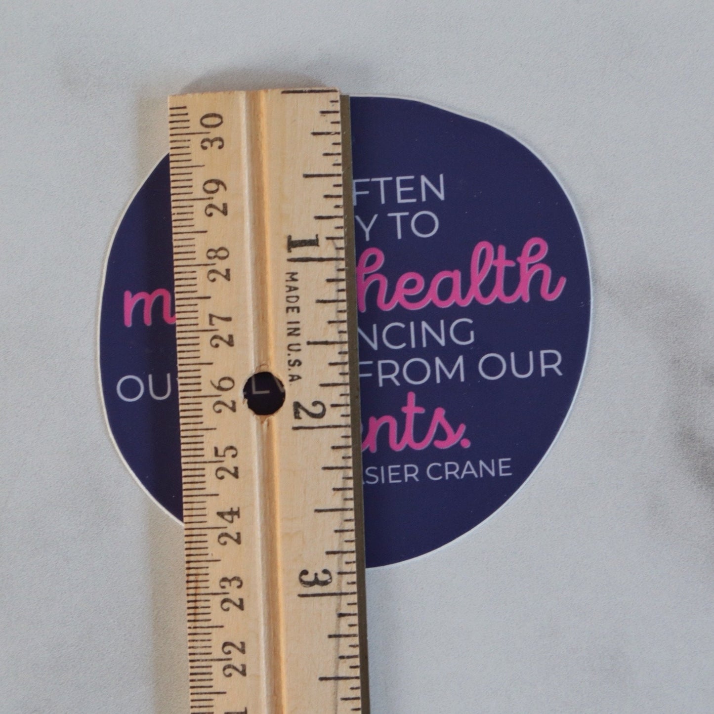 Frasier Crane Key to Mental Health Sticker