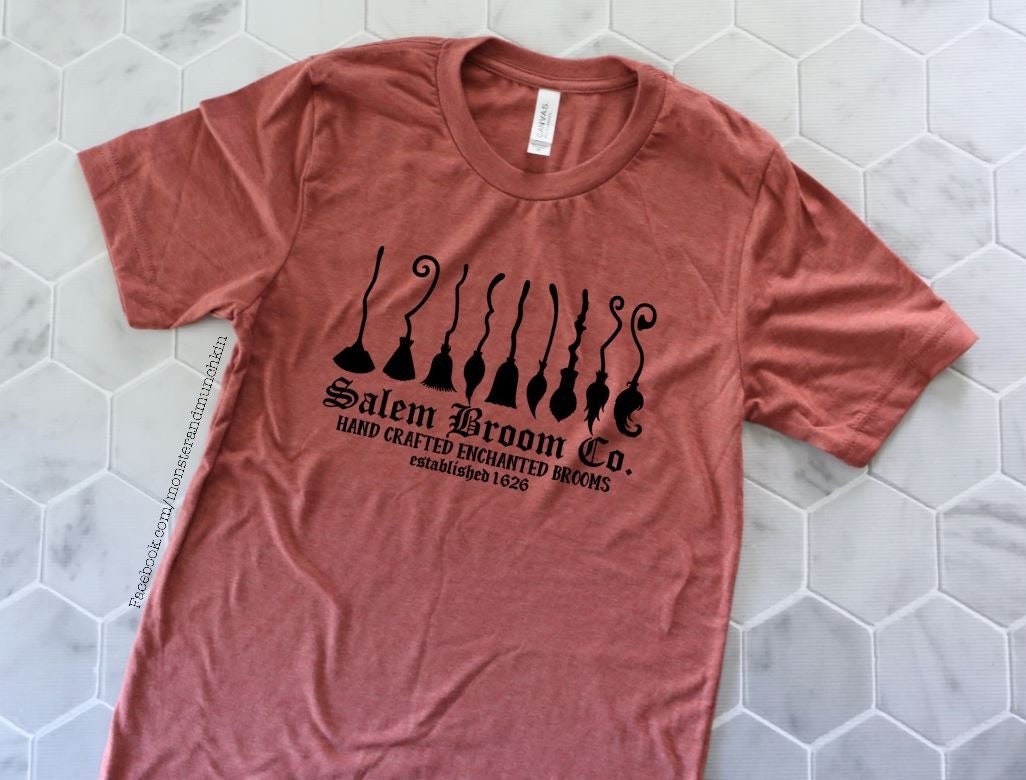Salem Broom Company Halloween T-Shirt
